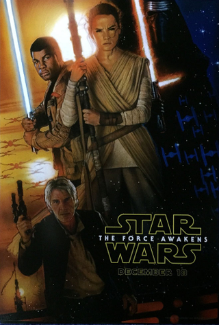 Illustration for article titled Behold The Glorious, Glorious Official Poster For Star Wars: The Force Awakens